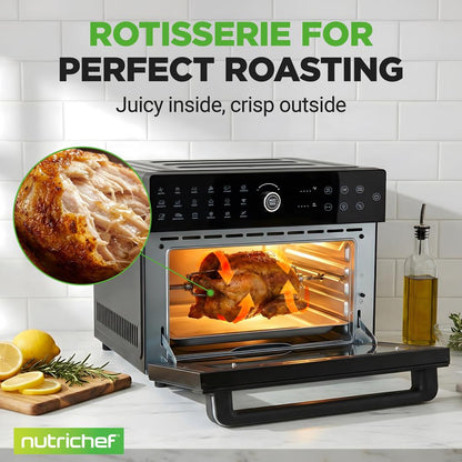 Digital Air Fryer Toaster Oven Combo 32 Qt