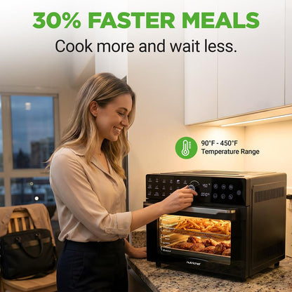 Digital Air Fryer Toaster Oven Combo 32 Qt