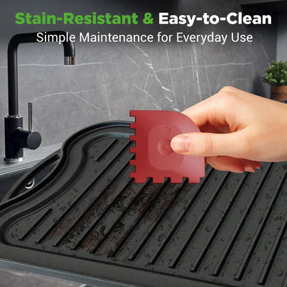Reversible Cast Iron Griddle - Even Heat Extra-Wide Oven Safe
