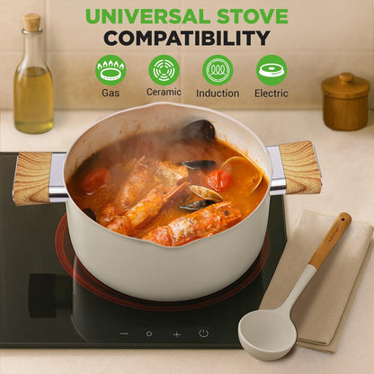 Home Kitchen Cookware Set - NCCWST14WDBG