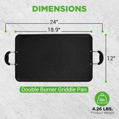 Double Burner Griddle